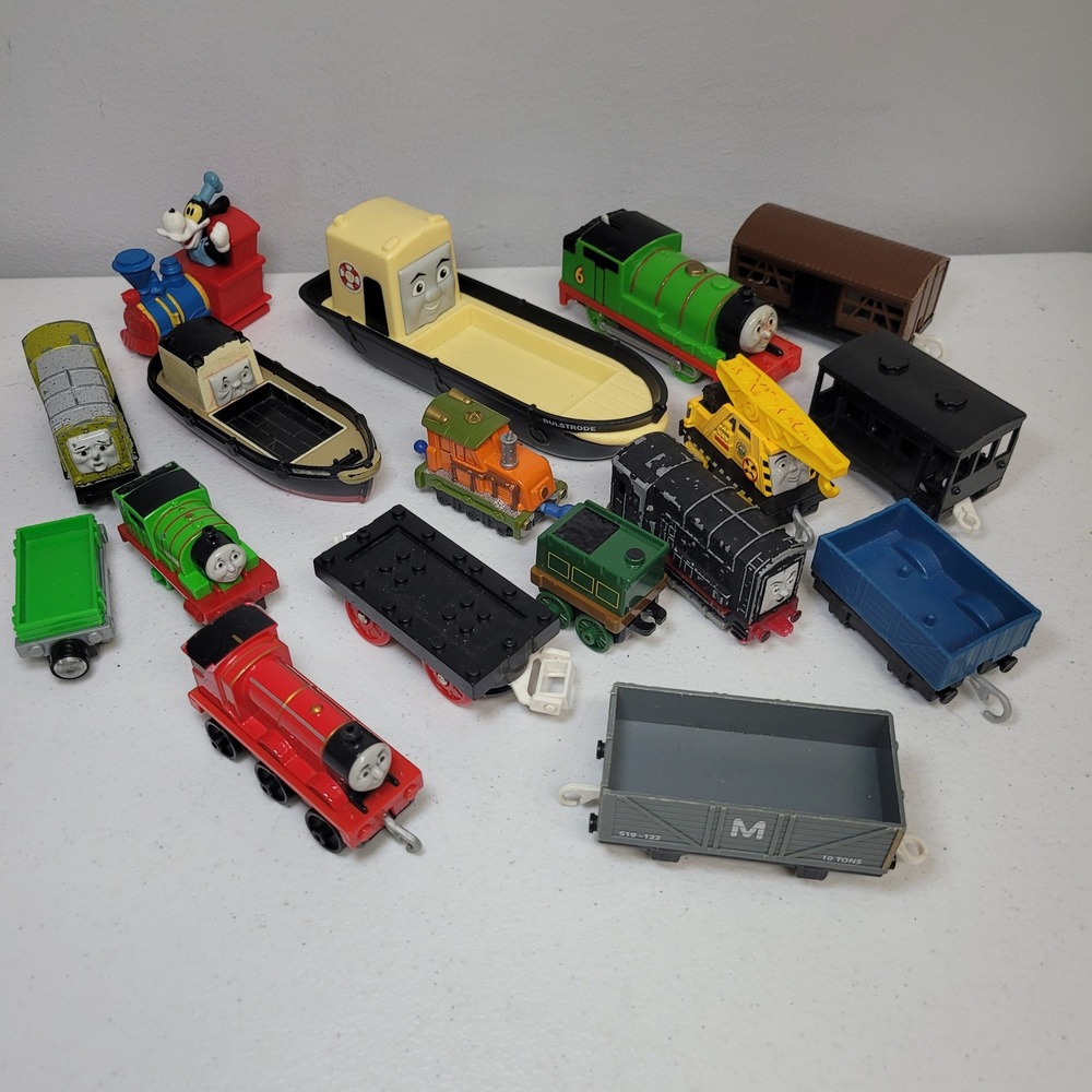 Tomy‎ Thomas Train Mixed Lot Toys Percy James Bulstrode Goofy